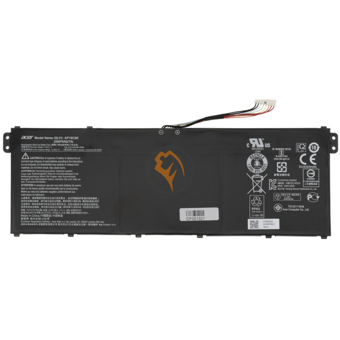 Оригінальна акумуляторна батарея Acer Swift 3 SF314 AP18C8K 50.29Wh