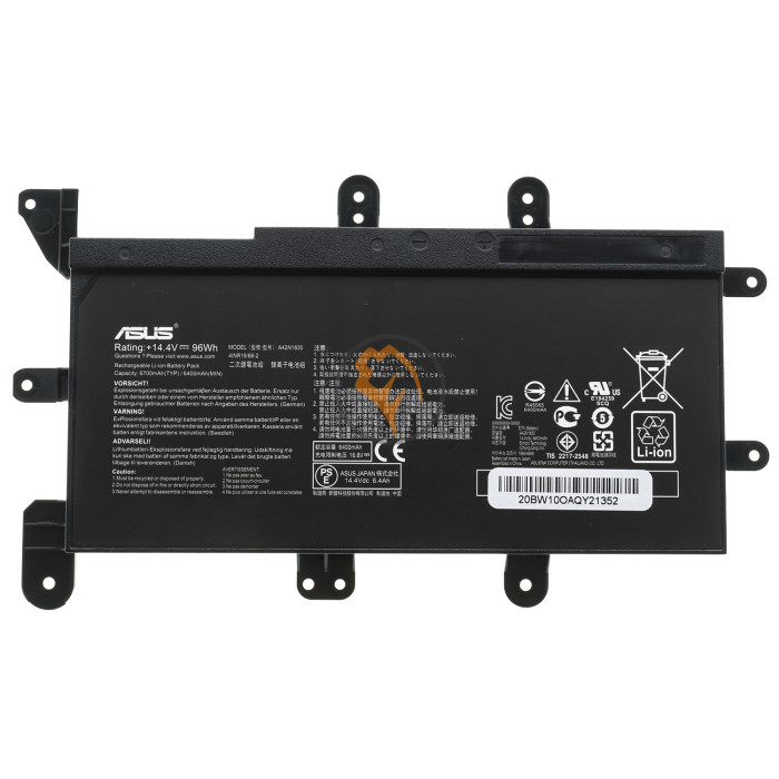 Оригінальна акумуляторна батарея Asus Rog G703GX A42N1830 96Wh