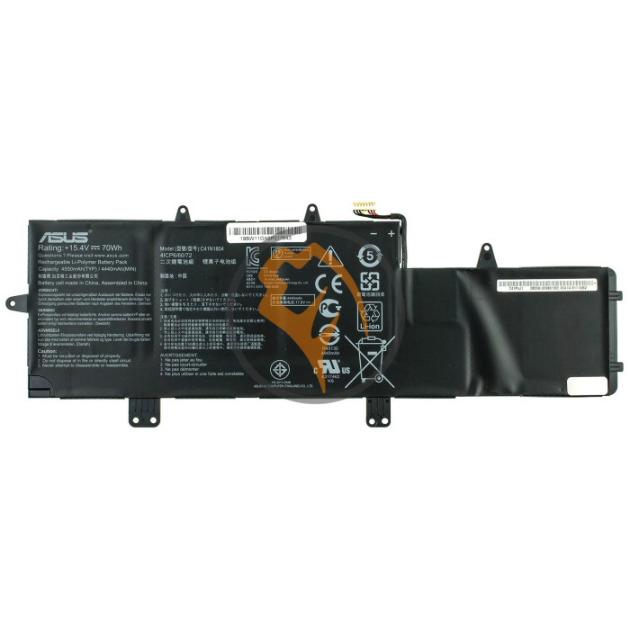 Оригінальна акумуляторна батарея Asus ZenBook Pro 14 UX450FD C41N1804 70Wh