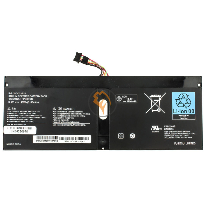 Оригінальна акумуляторна батарея Fujitsu-Siemens LifeBook U904 FPCBP412 45Wh