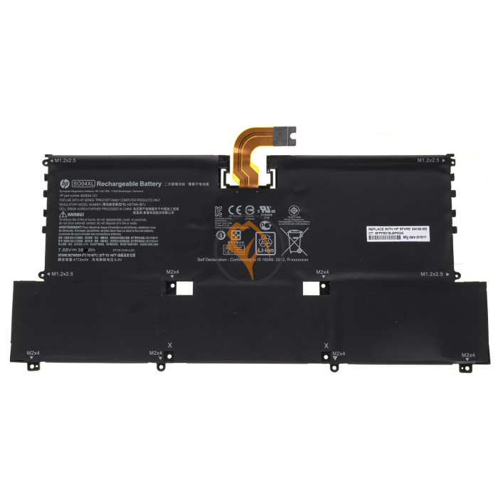 Оригінальна акумуляторна батарея HP SO04XL Spectre 13 38Wh