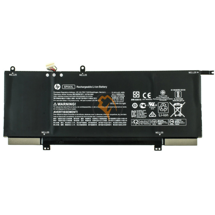 Оригінальна акумуляторна батарея HP Spectre x360 SP04XL 61.4Wh