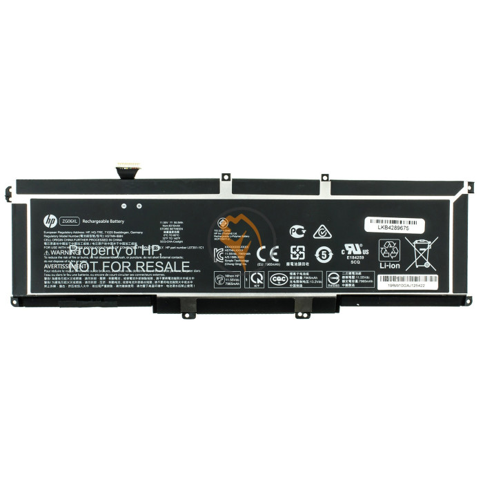 Оригінальна акумуляторна батарея HP EliteBook 1050 G1 ZG06XL 95.9Wh