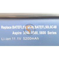 Акумуляторна батарея Acer LIP6220QUPC Aspire 3680 5200mAh