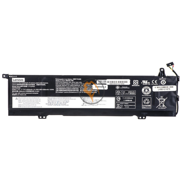Оригінальна акумуляторна батарея Lenovo Yoga 730-15IKB L17L3PE0 51.5Wh