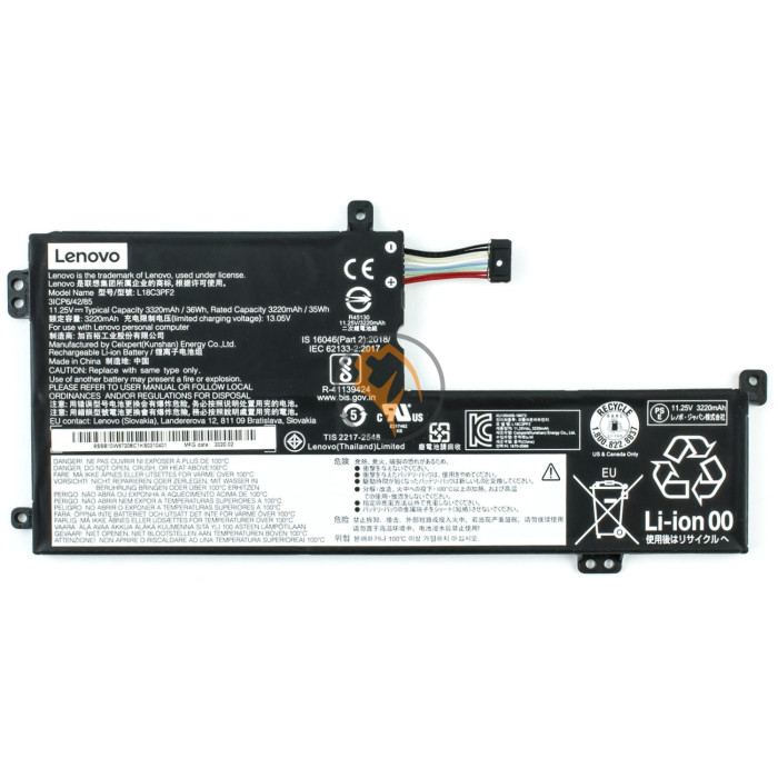 Оригінальна акумуляторна батарея Lenovo IdeaPad L340-15IWL L18C3PF2 36Wh