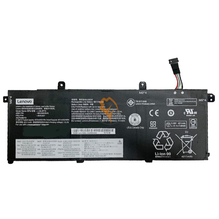 Оригінальна акумуляторна батарея Lenovo ThinkPad T490 L18L3P73 51Wh