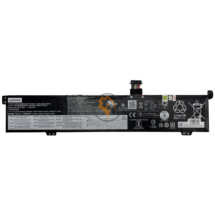 Оригінальна акумуляторна батарея Lenovo IdeaPad Gaming 3 15IMH05 L19M3PF7 45Wh