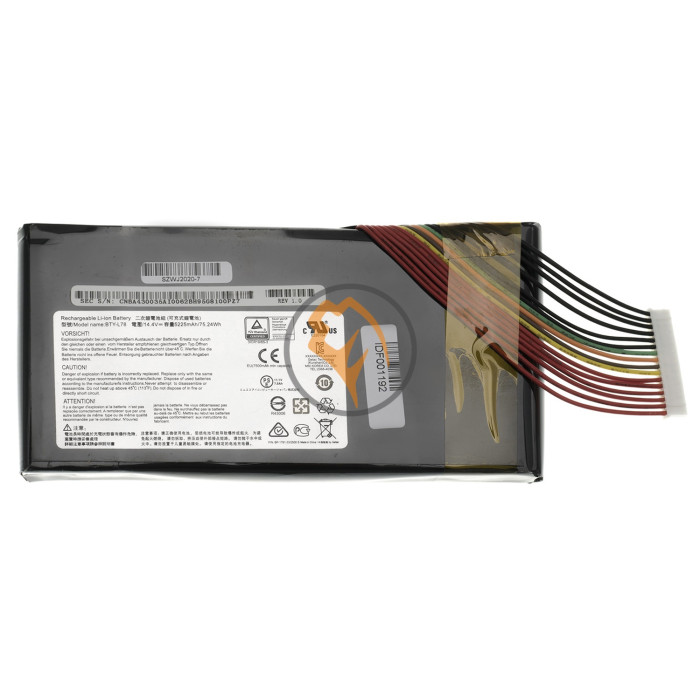 Оригінальна акумуляторна батарея MSI GT83VR BTY-L78 75.24Wh