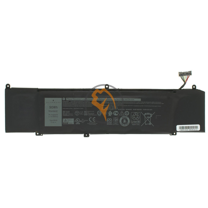 Оригінальна акумуляторна батарея Dell Alienware M17 XRGXX 90Wh