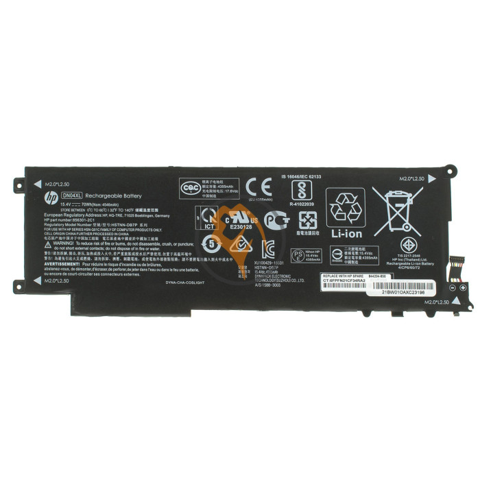 Оригінальна акумуляторна батарея HP ZBook X2 G4 DN04XL 70Wh