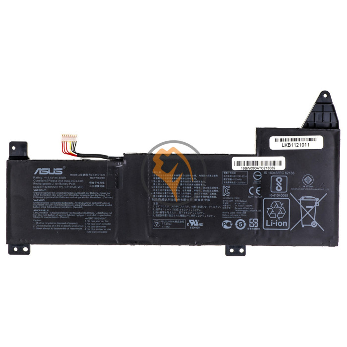 Оригінальна акумуляторна батарея Asus VivoBook 15 X570UD B31N1723 48Wh