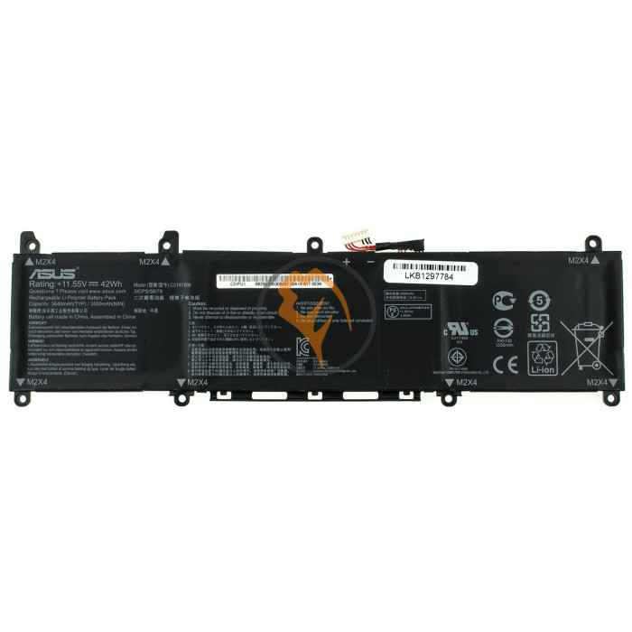 Оригінальна акумуляторна батарея Asus Vivobook S13 S330UA C31N1806 42Wh