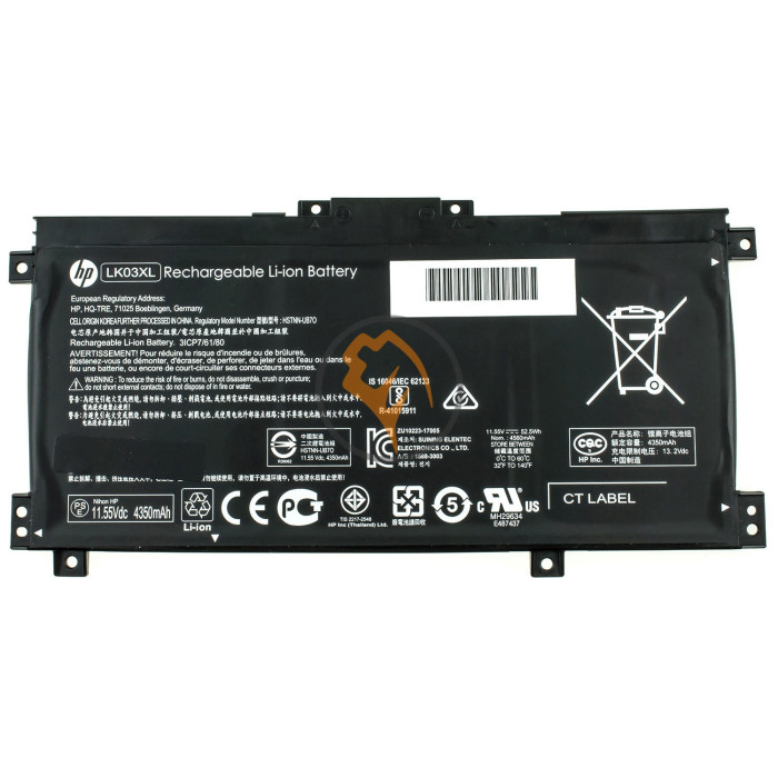 Оригінальна акумуляторна батарея HP Envy X360 15-BP LK03XL 48.1Wh