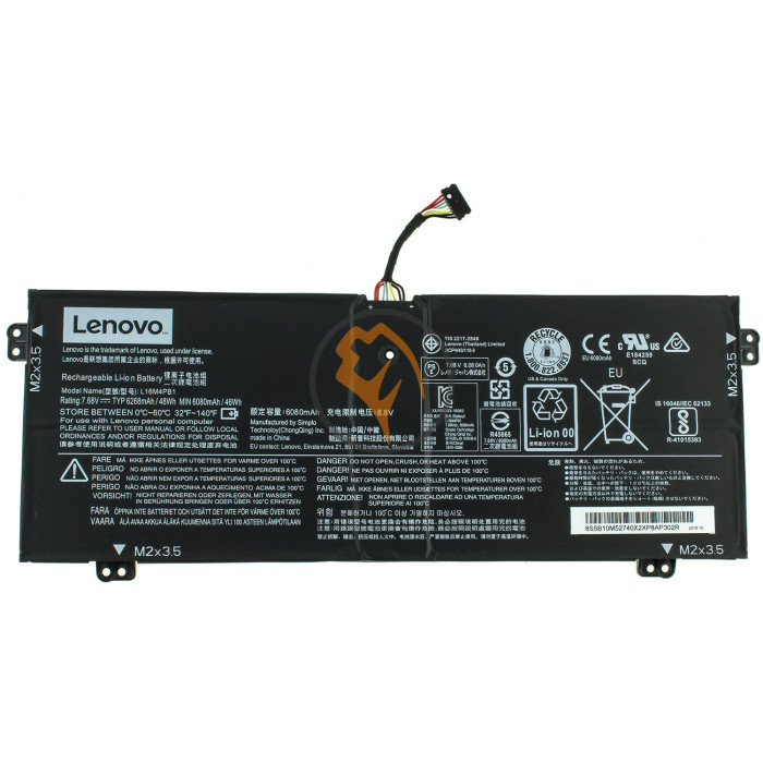 Оригінальна акумуляторна батарея Lenovo Yoga 730-13IKB L16M4PB1 48Wh