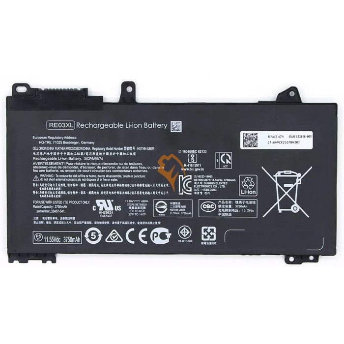 Акумуляторна батарея HP ProBook 430 G6 RE03XL 3500mah