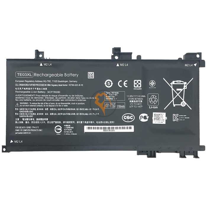 Акумуляторна батарея HP TE03XL OMEN 15 3500mah