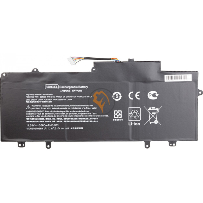 Акумуляторна батарея HP BU03XL Chromebook 14 G4 3000mah