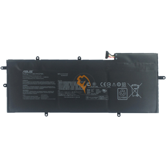 Оригінальна акумуляторна батарея Asus Zenbook UX306UA C31N1538 57Wh
