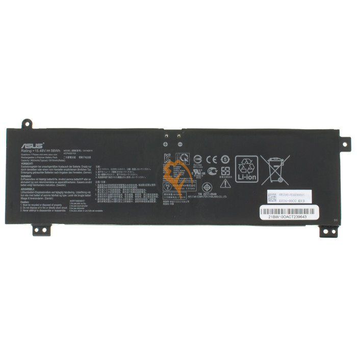 Оригінальна акумуляторна батарея Asus ROG Strix G15 G513QE C41N2010 56Wh