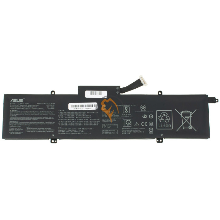 Оригінальна акумуляторна батарея Asus ROG Zephyrus G14 GA401IV C41N1908 76Wh