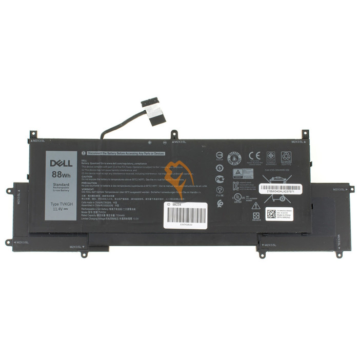 Оригінальна акумуляторна батарея Dell Latitude 15 9510 TVKGH 88Wh