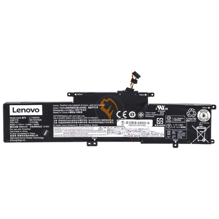 Оригінальна акумуляторна батарея Lenovo ThinkPad Yoga L380 45Wh