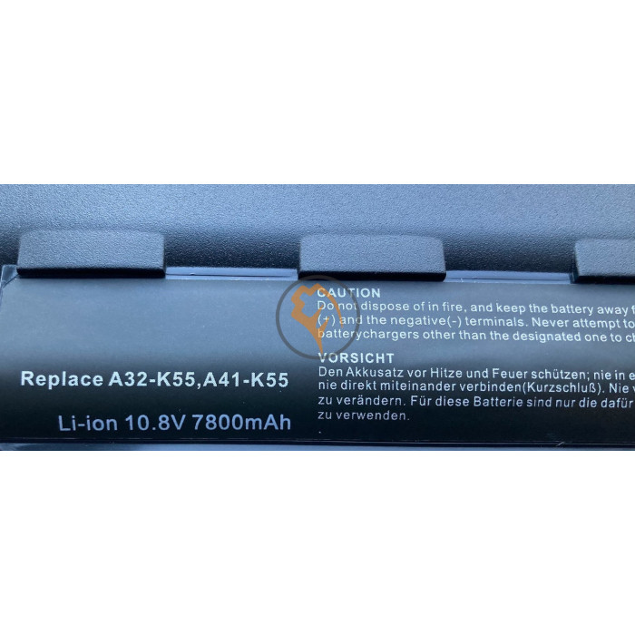 Акумуляторна батарея Asus A32-K55 7800mAh