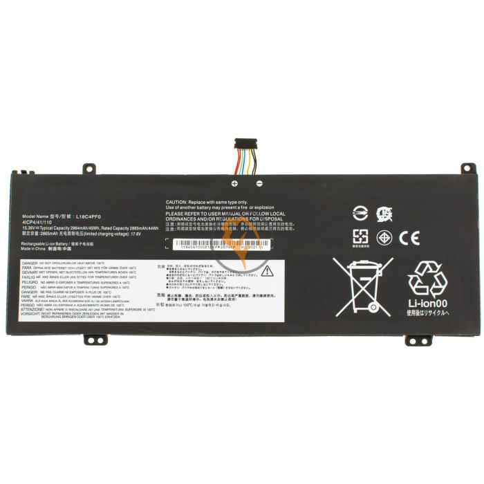 Акумуляторна батарея Lenovo ThinkBook 14s-IWL L18M4PF0 2900mah