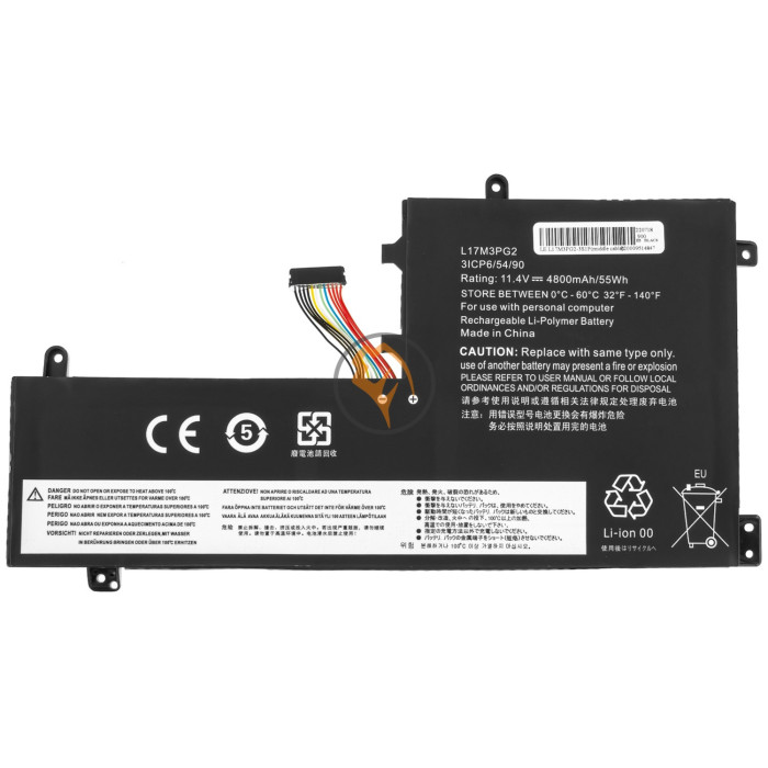 Акумуляторна батарея Lenovo L17M3PG2 Legion Y530 Y7000 4800mah