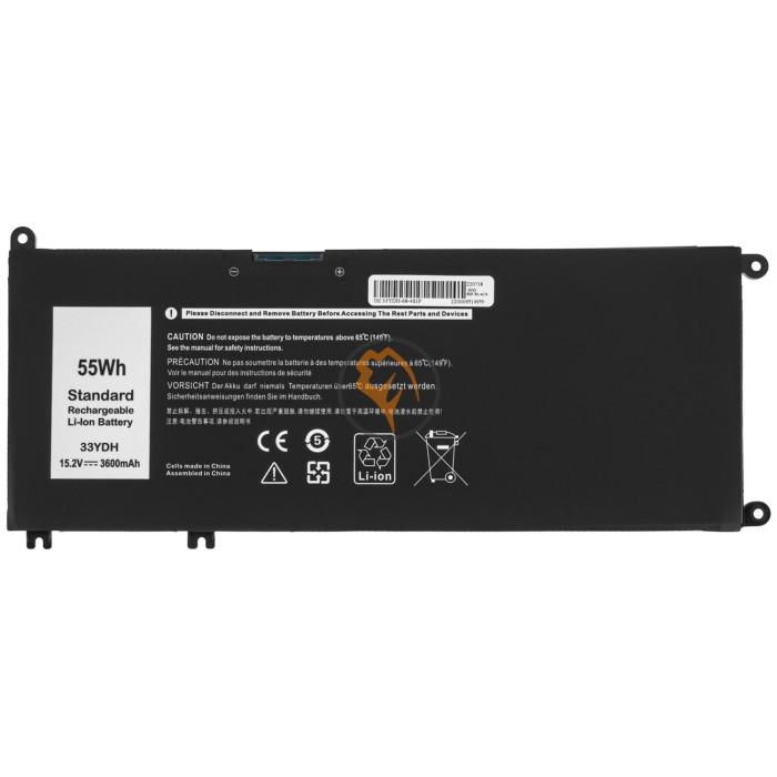 Акумуляторна батарея Dell Inspiron 7778 33YDH 3500mah