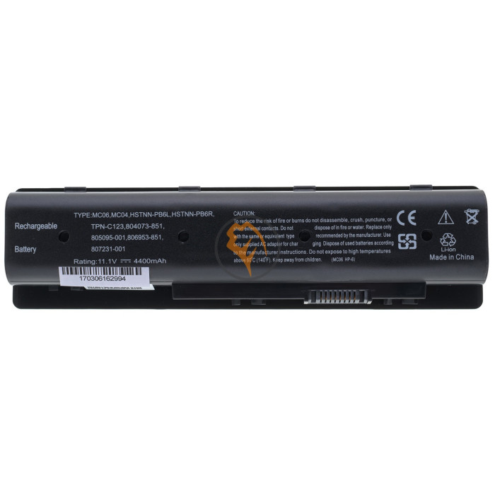Акумуляторна батарея HP MC04 ENVY 15 4400mah
