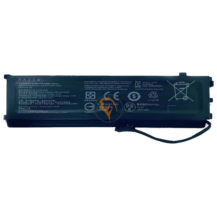 Оригінальна акумуляторна батарея RAZER Blade 15 RC30-0328 65Wh
