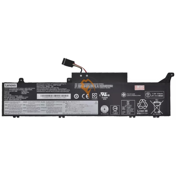 Оригінальна акумуляторна батарея Lenovo ThinkPad E490S L18C3P51 42Wh