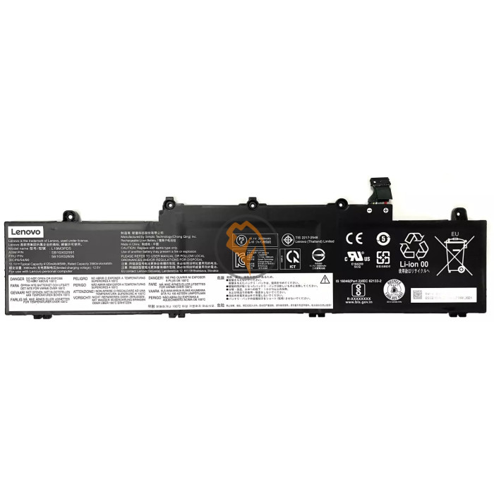 Оригінальна акумуляторна батарея Lenovo IdeaPad 5-14ARE05 L19C3PF3 56.5Wh