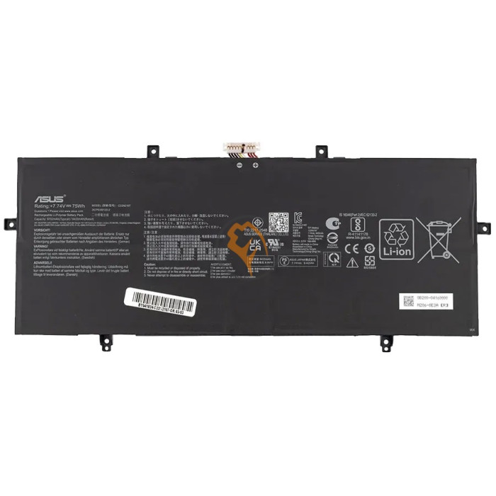 Оригінальна акумуляторна батарея Asus C22N2107 ZenBook UX3402ZA 75Wh