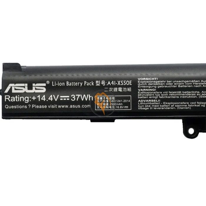 Оригінальна акумуляторна батарея Asus A41-X550E 37Wh
