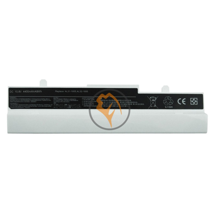 Акумуляторна батарея Asus AL31-1005 EEE PC 1005HA білий 4400mAh 