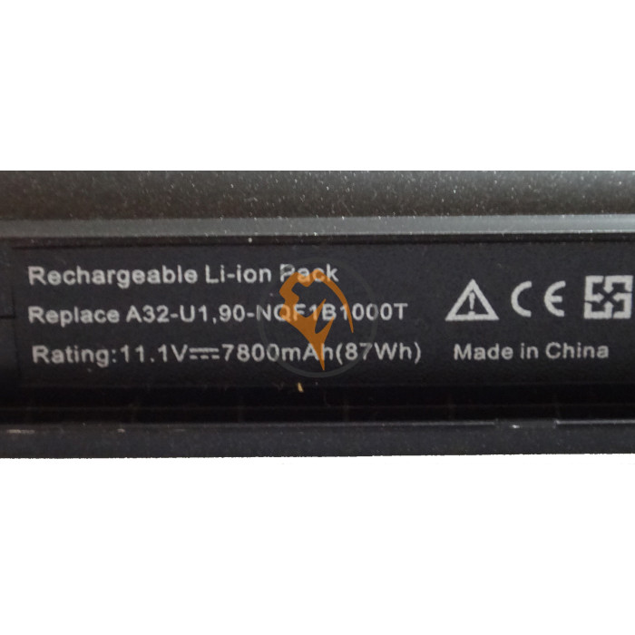 Акумуляторна батарея Asus A32-U1 N10J 7800mAh