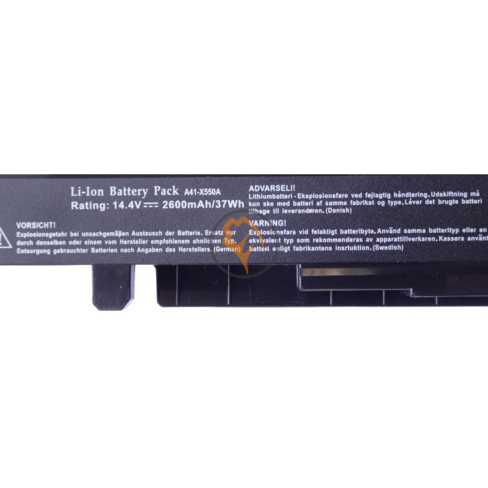 Акумуляторна батарея Asus A41-X550A X450 2600mAh
