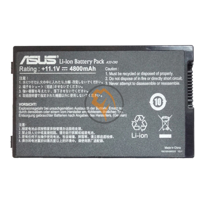 Оригінальна акумуляторна батарея Asus A32-C90 4800mAh
