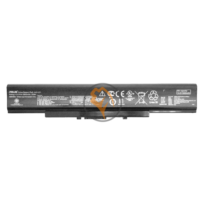 Оригінальна акумуляторна батарея Asus A42-U31 5800mAh