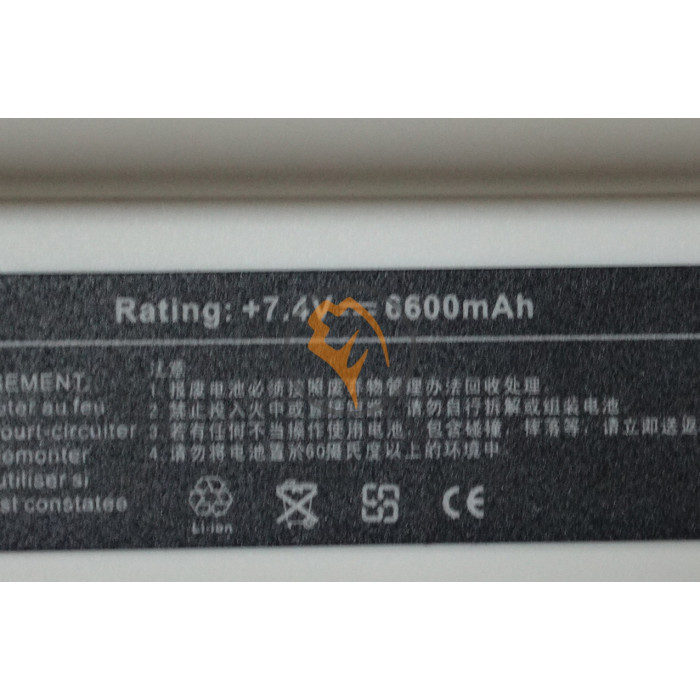 Акумуляторна батарея Asus AL23-901 EEE PC 901 білий 6600mAh