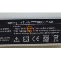 Акумуляторна батарея Asus AL23-901 EEE PC 901 білий 8800mAh