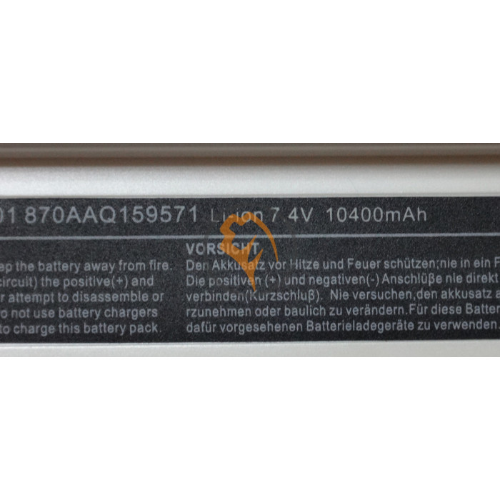 Акумуляторна батарея Asus AL23-901 EEE PC 901 білий 11000mAh