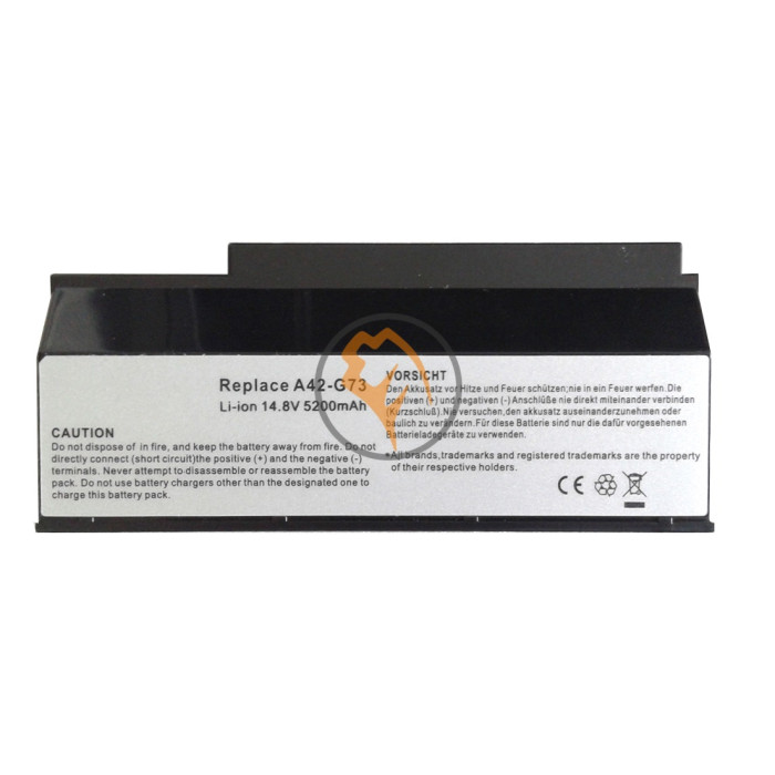 Акумуляторна батарея Asus A42-G73 5200mAh 