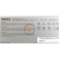 Оригінальна акумуляторна батарея Dell CF623 Latitude D820 grey 7800mAh