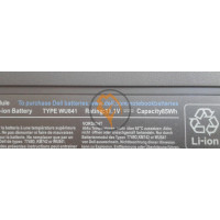 Оригінальна акумуляторна батарея Dell Y568H Latitude E5400 7800mAh