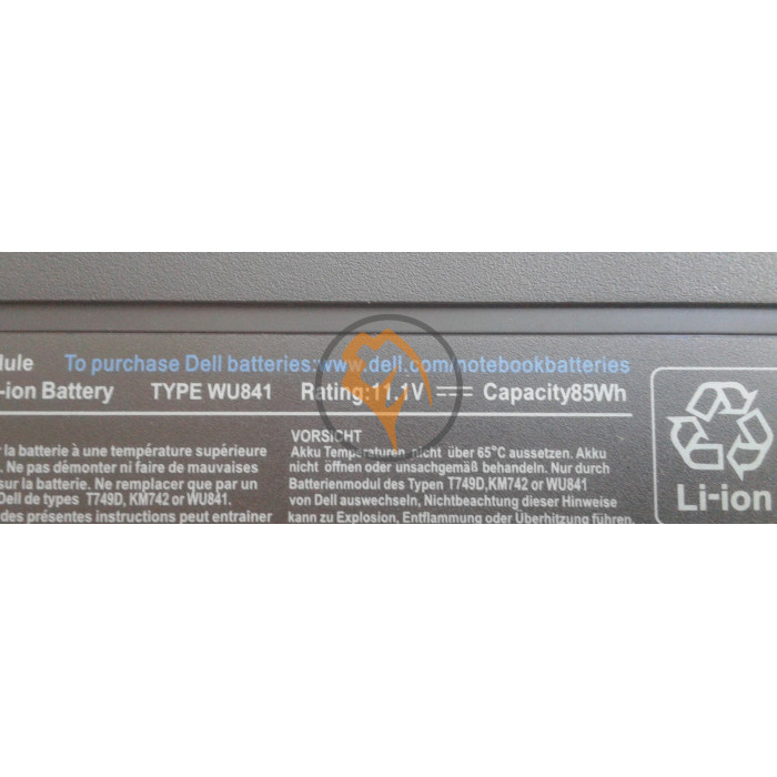Оригінальна акумуляторна батарея Dell Y568H Latitude E5400 7800mAh