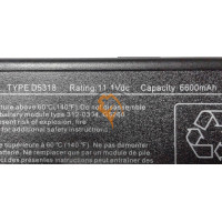 Акумуляторна батарея Dell U4873 Inspiron 6000 5200mAh